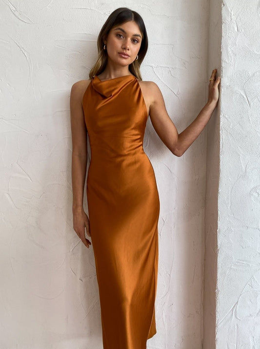 Significant Other Deidra Dress in Caramel