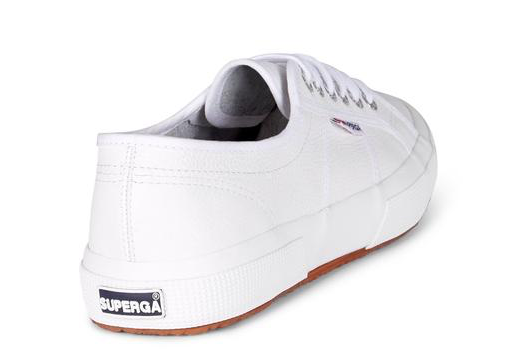 Superga 2750 Cotu Leather Sneaker in White
