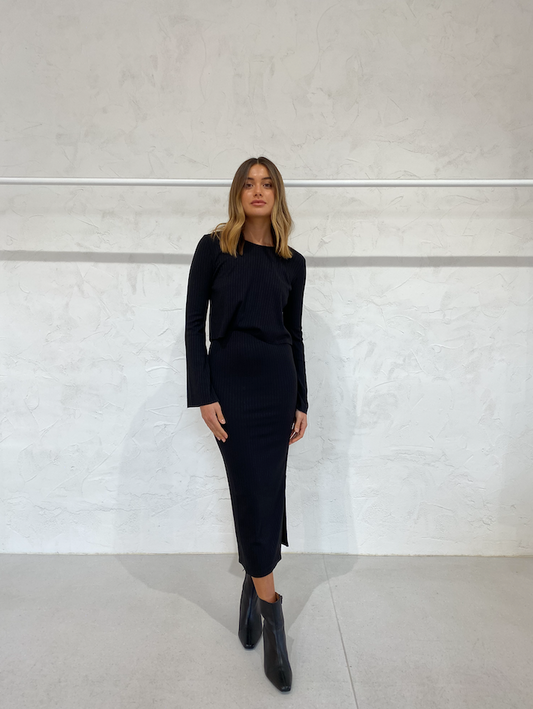 By Nicola Celestial Skirt in Black