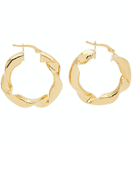 Amber Sceats Aston Earrings in Gold