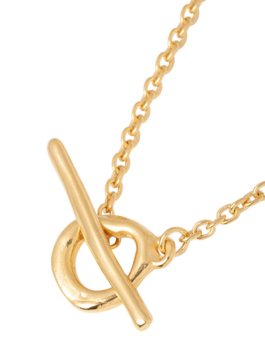 Released from Love Classic Fob Necklace in Gold