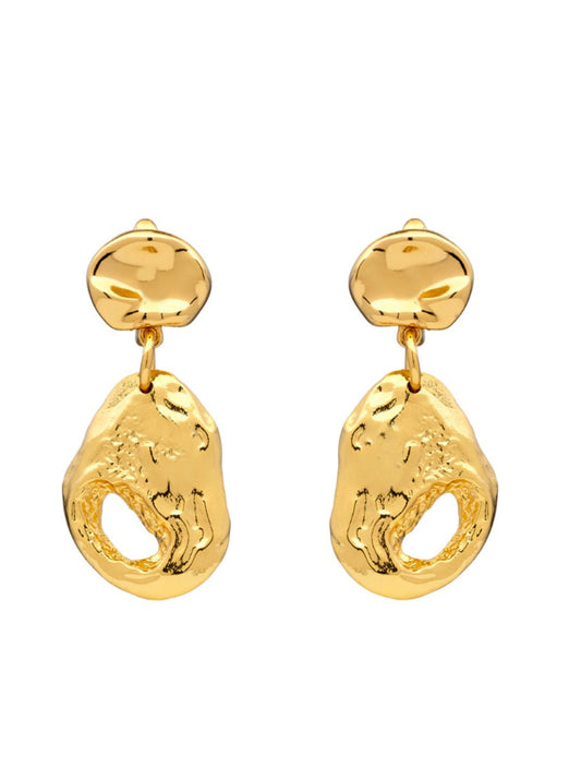 Amber Sceats Walter Earrings in Gold
