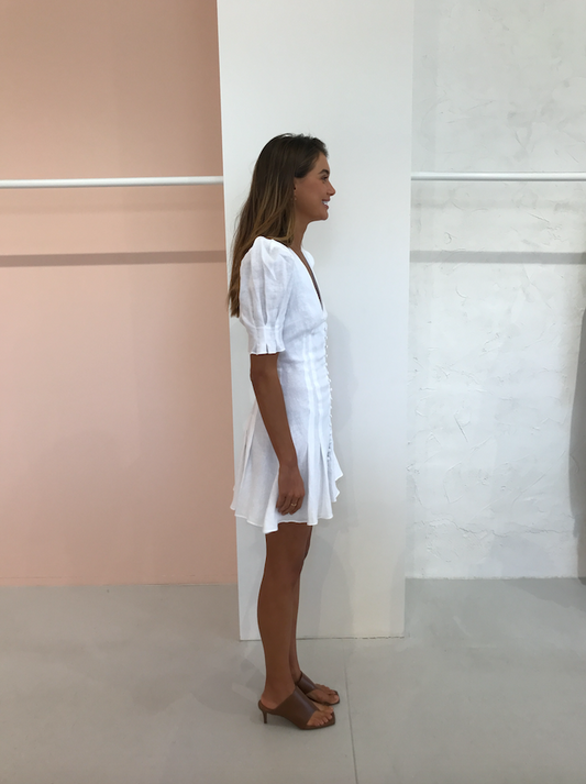 Bec and Bridge Puka Shell Mini Dress in Ivory – Coco & Lola