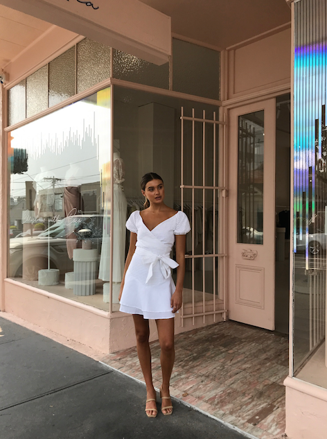 By Nicola GiGi Top in White