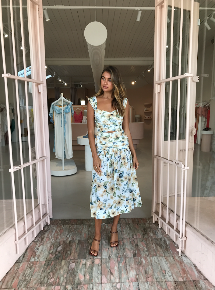 Bec and Bridge Fleurette Top in Print – Coco & Lola