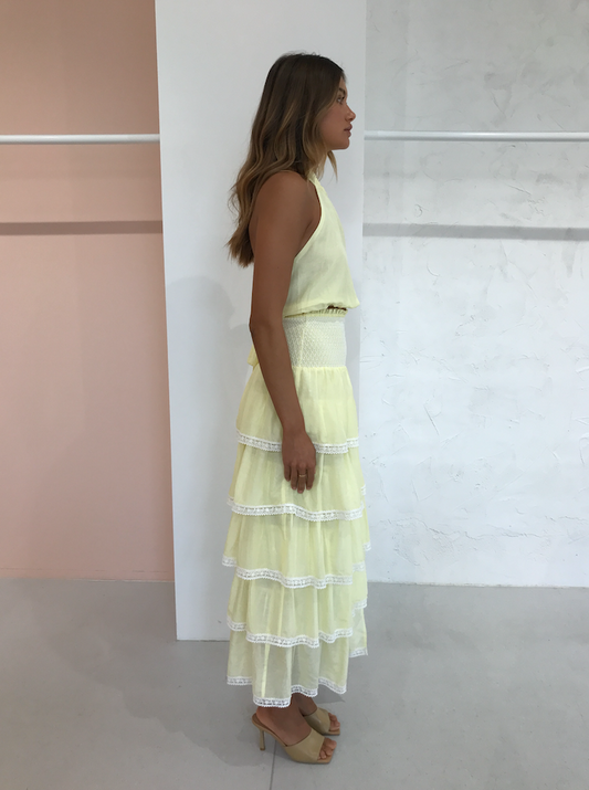 Issy Crown Top in Sunshine