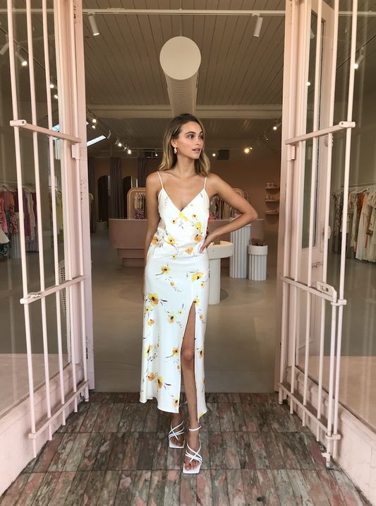 Bec and Bridge Colette Wrap Midi Dress in Print – Coco & Lola