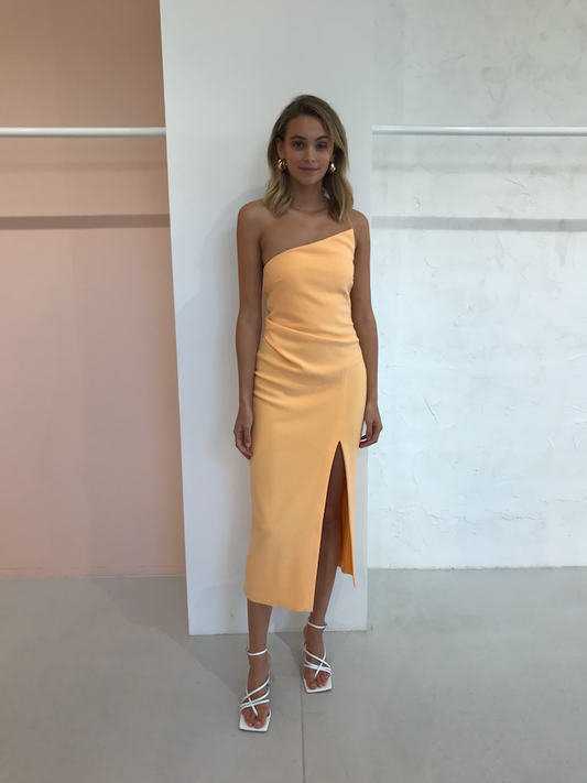 Bec and Bridge Raphaela Midi Dress in Melon – Coco & Lola