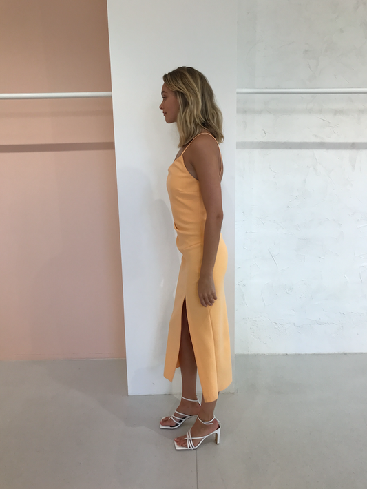 Bec and Bridge Raphaela Midi Dress in Melon – Coco & Lola