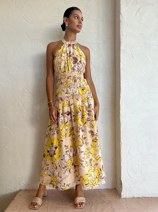 Significant Other Aisha Maxi Dress in Mimosa Floral
