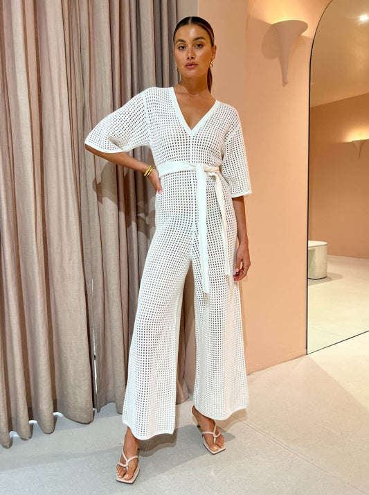 Viktoria & Woods Ventura Jumpsuit in Ivory