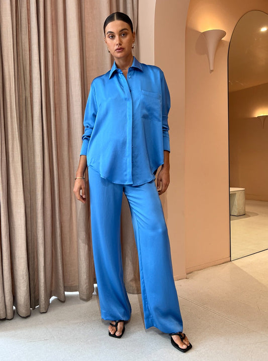 Viktoria & Woods Altar Shirt in Bay Blue