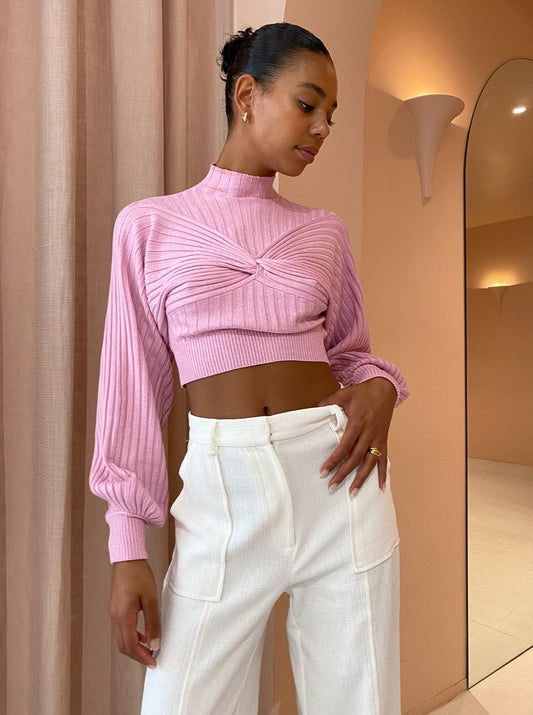 Acler Mowbray Sweater in Fairy Floss