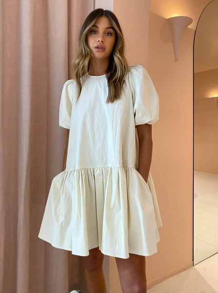Camilla and Marc Mali Mini Dress in Ecru – Coco & Lola