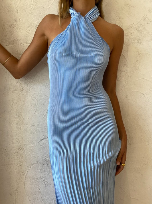 Lidee Klum Gown in Sky Blue Coco & Lola Lidee Klum Gown in Sky Blue Coco & Lola
