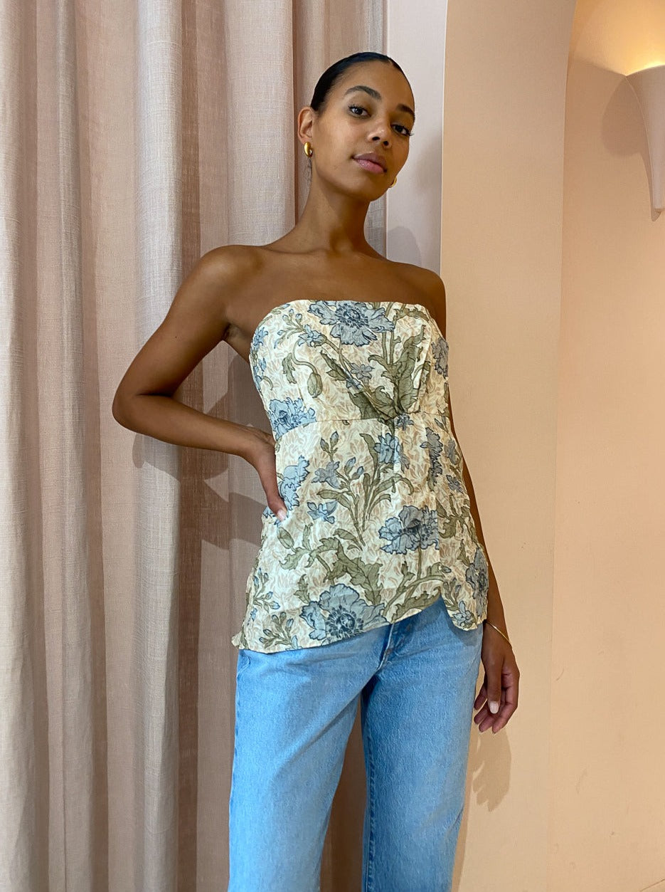 ୨୧ Bibiy. FLORENCE BUSTIER ୨୧ Sir Maev Bustier in Florence Print – Coco & Lola