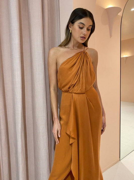 Significant Other Athena Dress in Caramel
